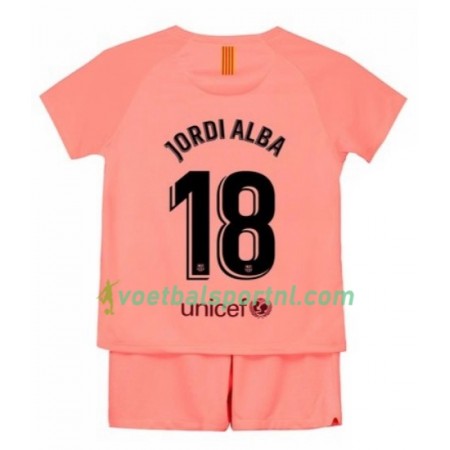 FC Barcelona Jordi Alba 18 Kind Third Tenue 2018-19